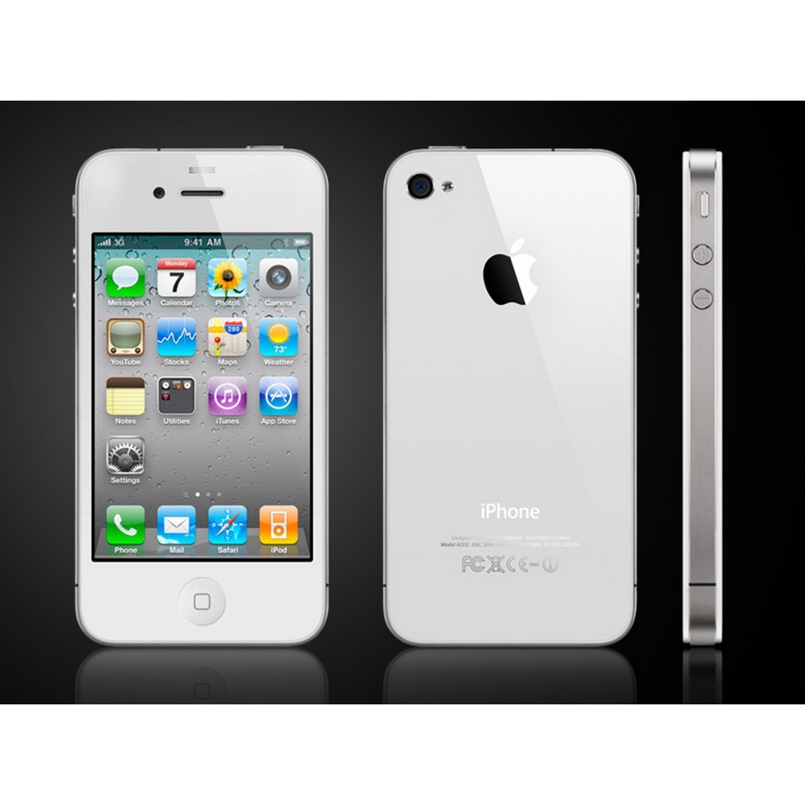 Мобильный телефон Apple iPhone 4 16GB (черный)