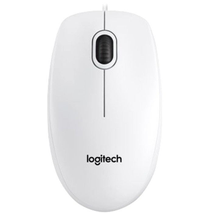 Мышка Logitech B100 (белый)