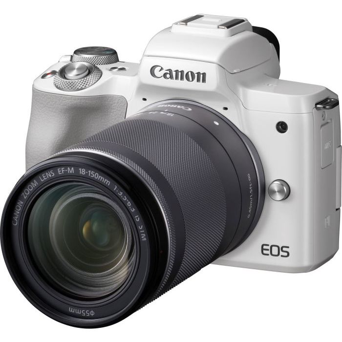 Фотоаппарат Canon EOS M50 kit 18-150 (белый)