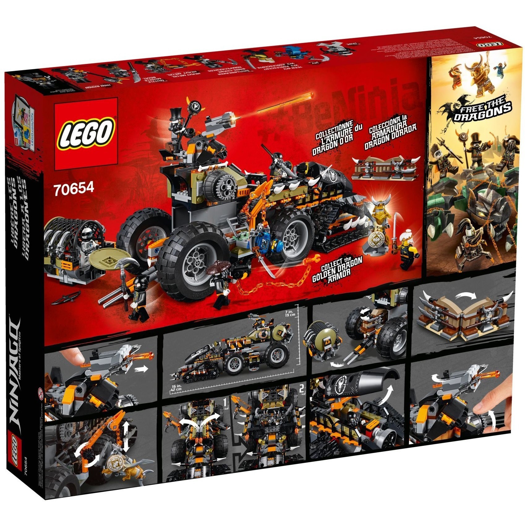 Конструктор Lego Dieselnaut 70654