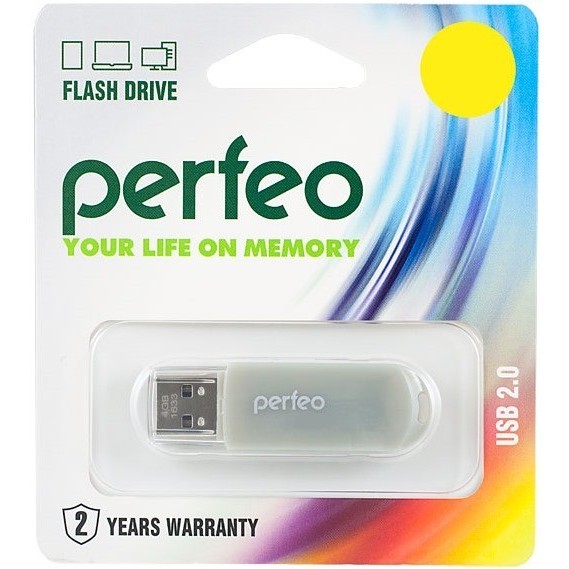 USB Flash (флешка) Perfeo C03 16Gb (черный)