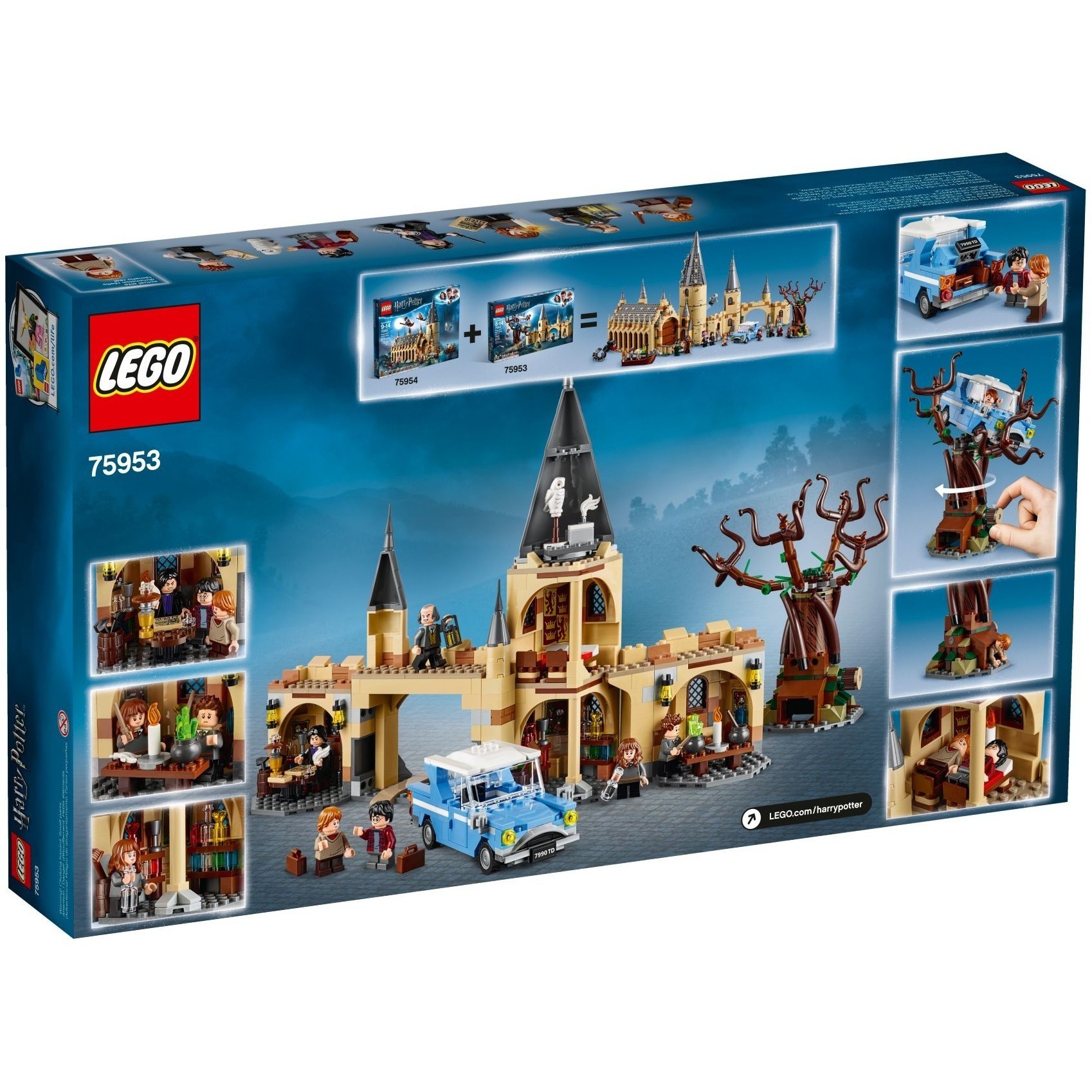 Конструктор Lego Hogwarts Whomping Willow 75953
