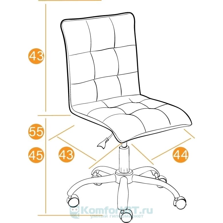 Компьютерное кресло Tetchair Zero (серый)