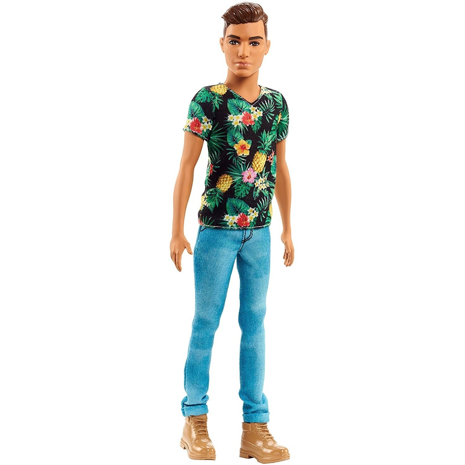 Кукла Barbie Fashionistas Ken Tropical Vibes FJF73
