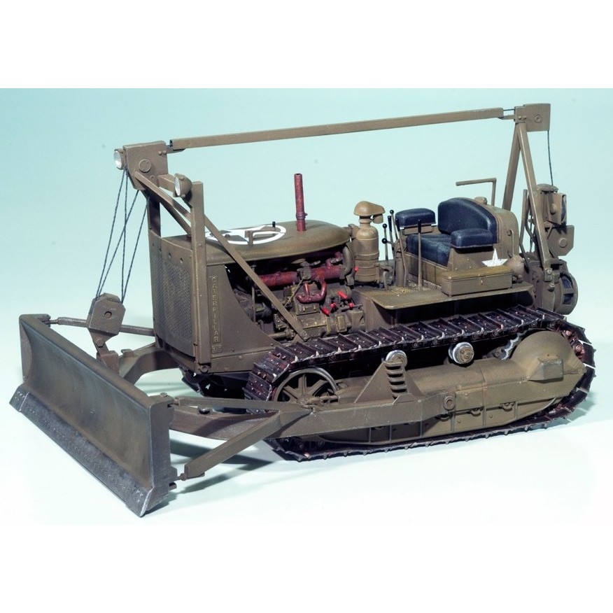 Сборная модель MiniArt U.S. Army Tractor w/Angled Dozer Blade (1:35)