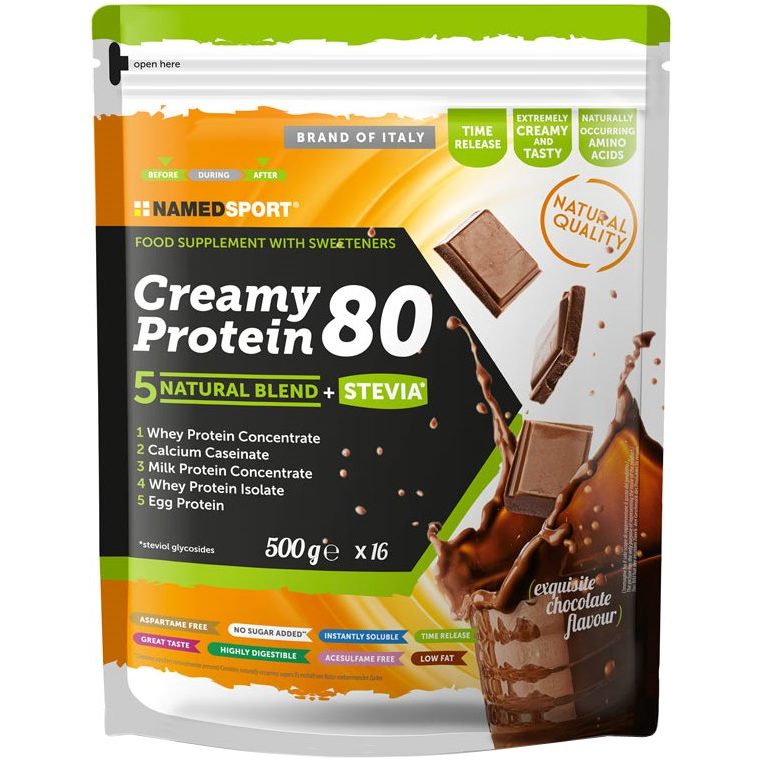 Протеины NAMEDSPORT Creamy Protein 80 0.5 kg