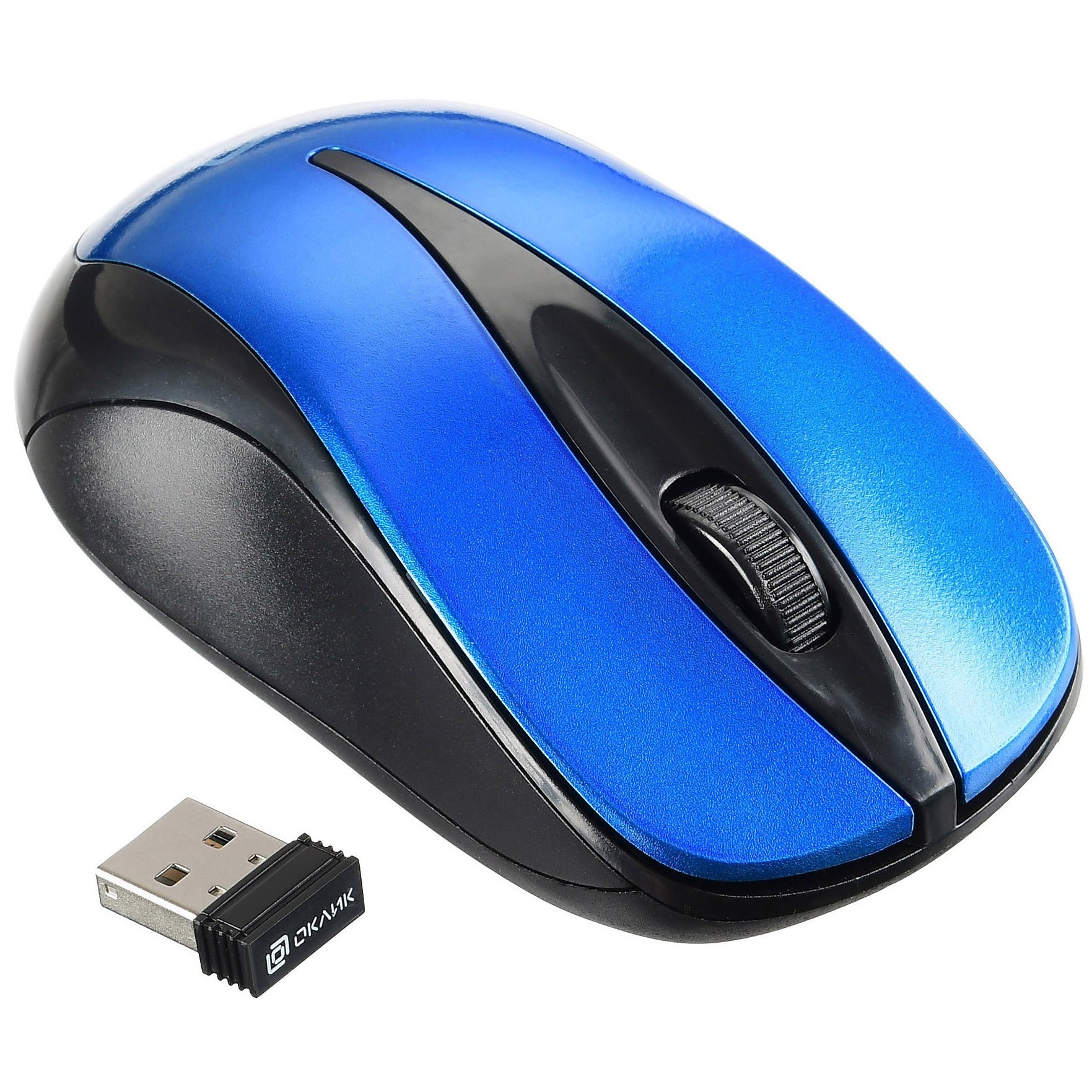 Мышка Oklick 675MW (синий)