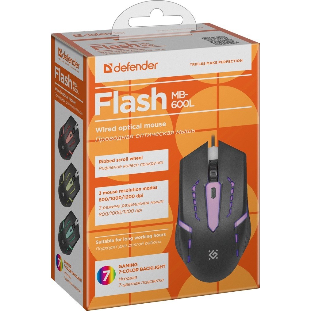 Мышка Defender Flash MB-600L