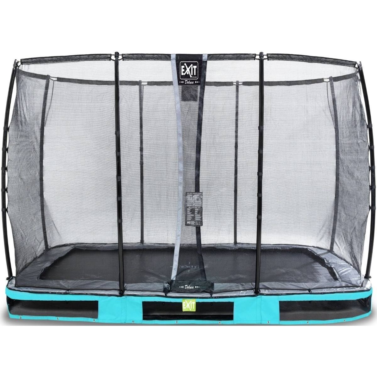 Батут Exit Elegant Premium Ground 7x12ft Safety Net Deluxe