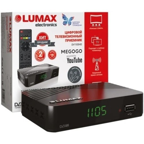 ТВ тюнер Lumax DV1105HD