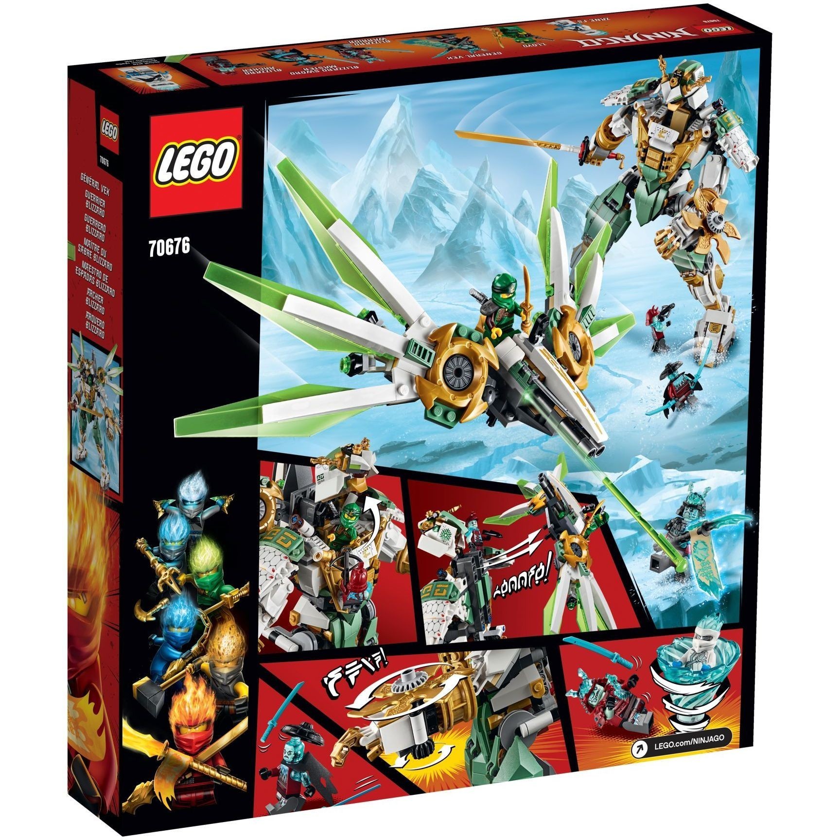 Конструктор Lego Lloyds Titan Mech 70676