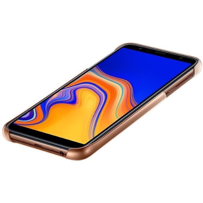 Чехол Samsung Gradation Cover for Galaxy J4 Plus (золотистый)