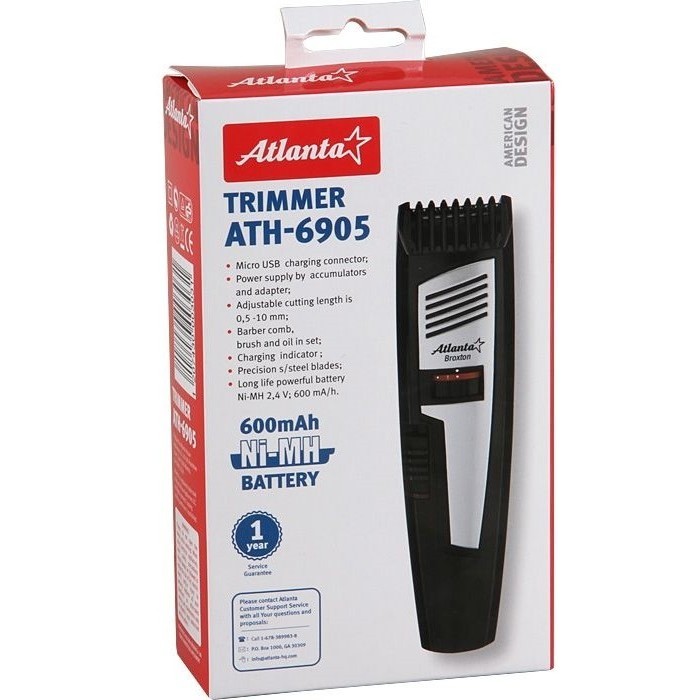 Машинка для стрижки волос Atlanta ATH-6905