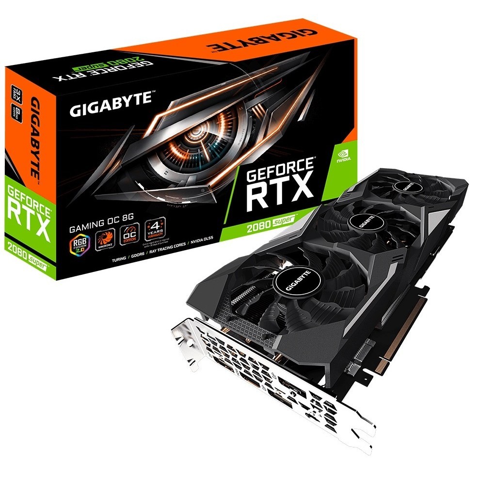 Видеокарта Gigabyte GeForce RTX 2080 SUPER GAMING OC 8G