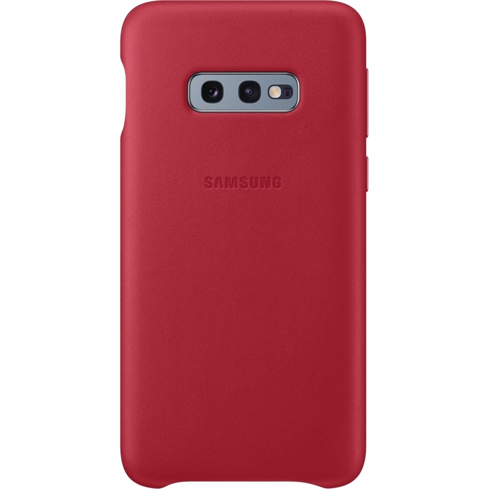 Чехол Samsung Leather Cover for Galaxy S10e (бежевый)