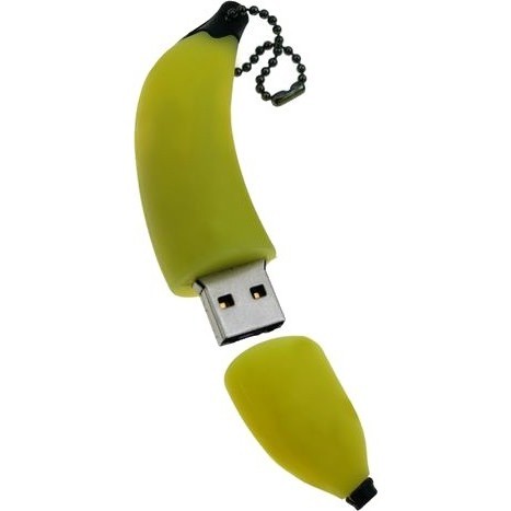USB Flash (флешка) Uniq Fruits Banana 3.0 128Gb