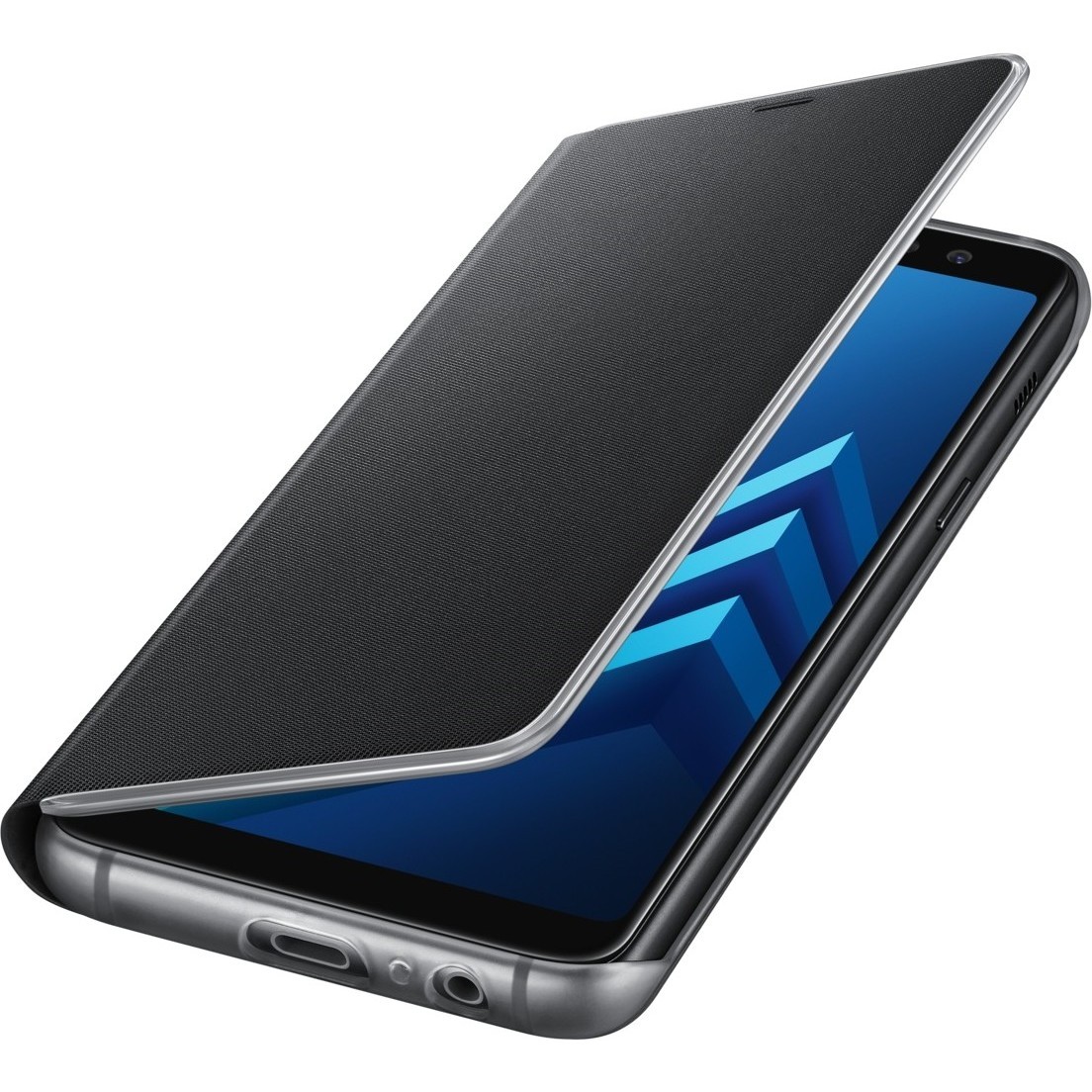 Чехол Samsung Neon Flip Cover for Galaxy A8 (золотистый)