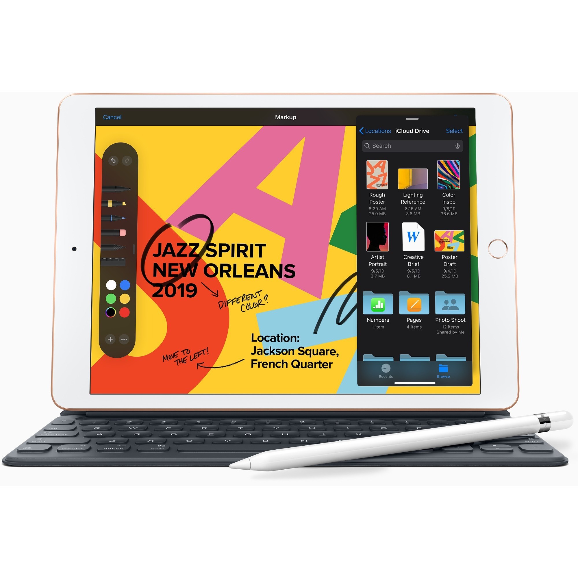 Планшет Apple iPad 7 2019 128GB (серый)
