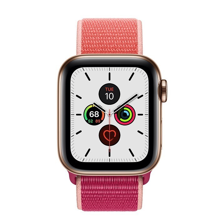 Носимый гаджет Apple Watch 5 Steel 44 mm Cellular