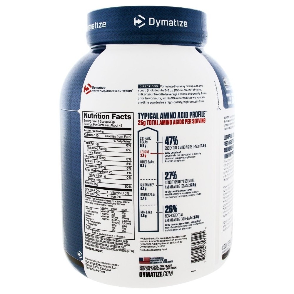 Протеин Dymatize Nutrition ISO-100 1.03 kg