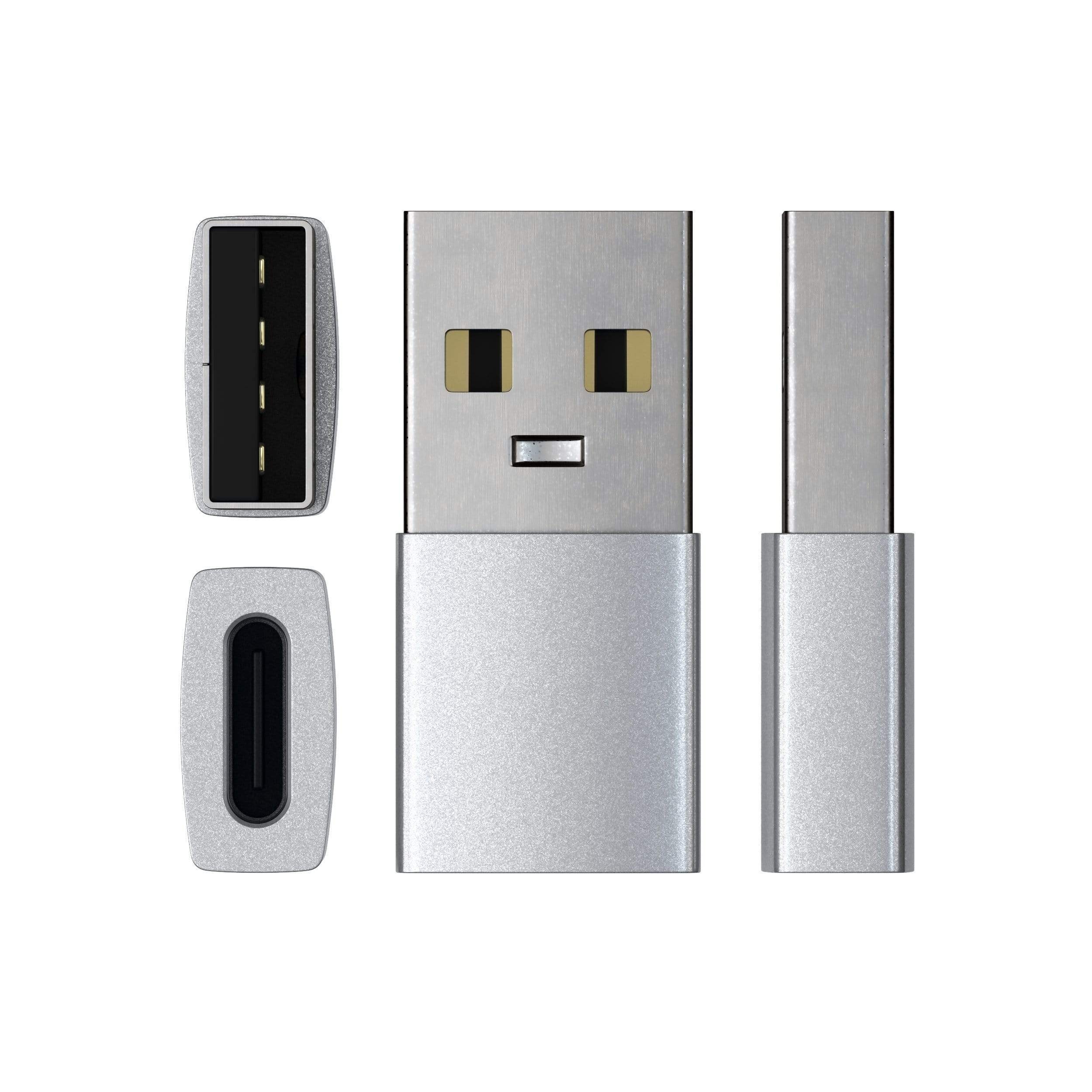 Картридер/USB-хаб Satechi Type-A To Type-C Adapter