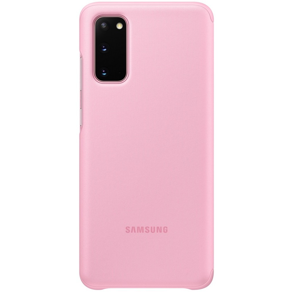 Чехол Samsung Clear View Cover for Galaxy S20 (серый)