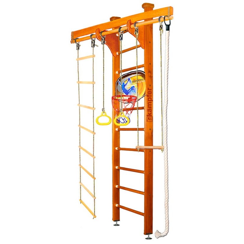 Шведская стенка Kampfer Wooden Ladder Ceiling Basketball Shield 3m