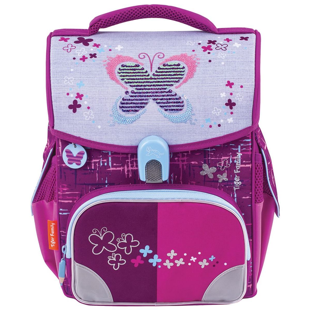 Школьный рюкзак (ранец) Tiger Family Playful Butterfly (розовый)