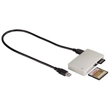 Картридер/USB-хаб Hama Multicard Reader All in 1 SuperSpeed