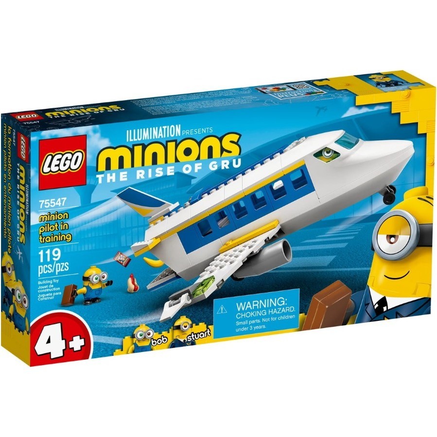 Конструктор Lego Minion Pilot in Training 75547