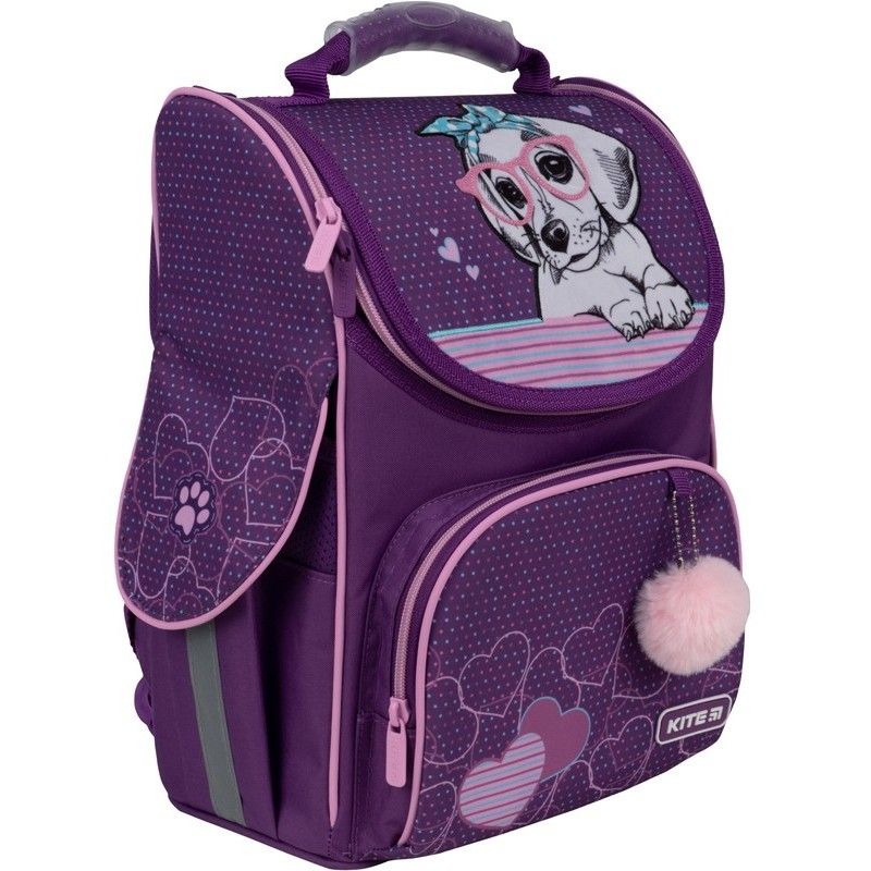 Школьный рюкзак (ранец) KITE Lovely Puppy K21-501S-11
