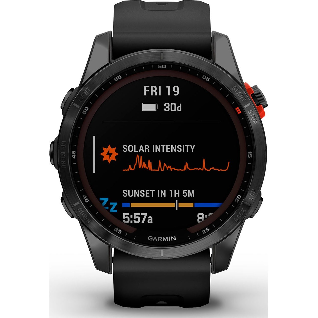 Смарт часы и фитнес браслеты Garmin Fenix 7S Solar (медный)