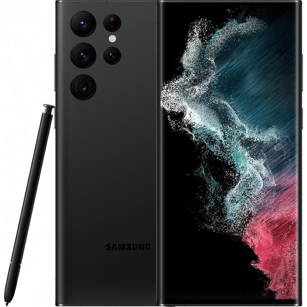 Мобильные телефоны Samsung Galaxy S22 Ultra 128GB (черный)