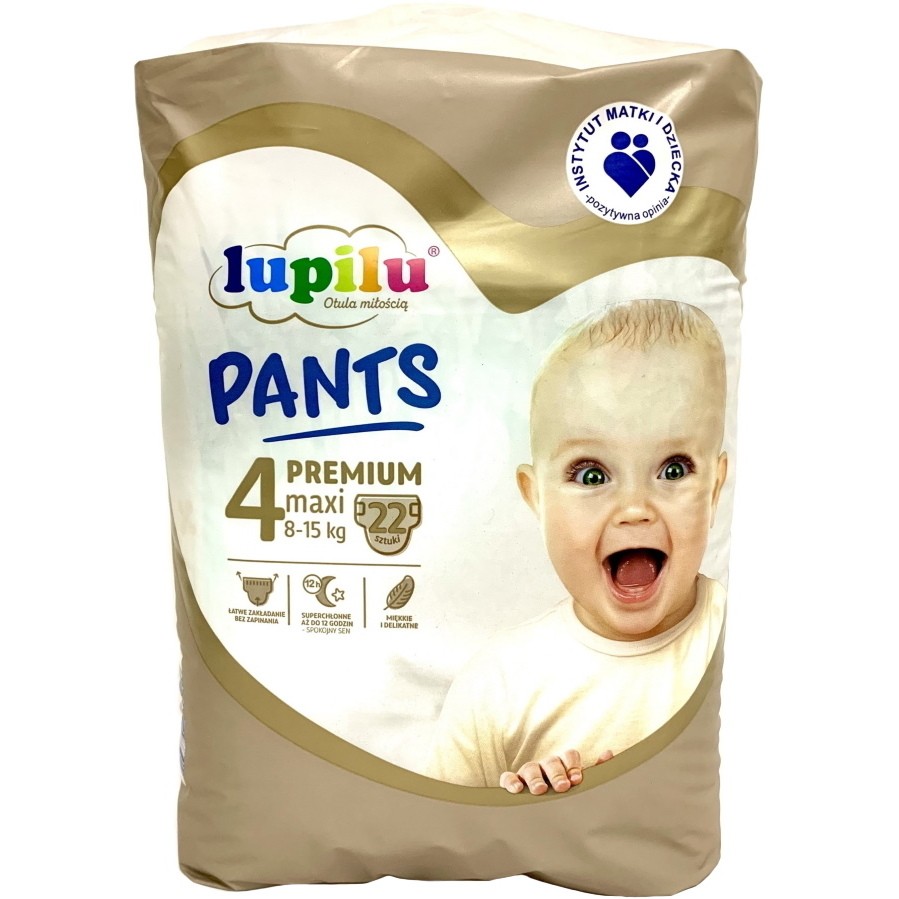 Подгузники (памперсы) Lupilu Premium Pants 4 / 22 pcs