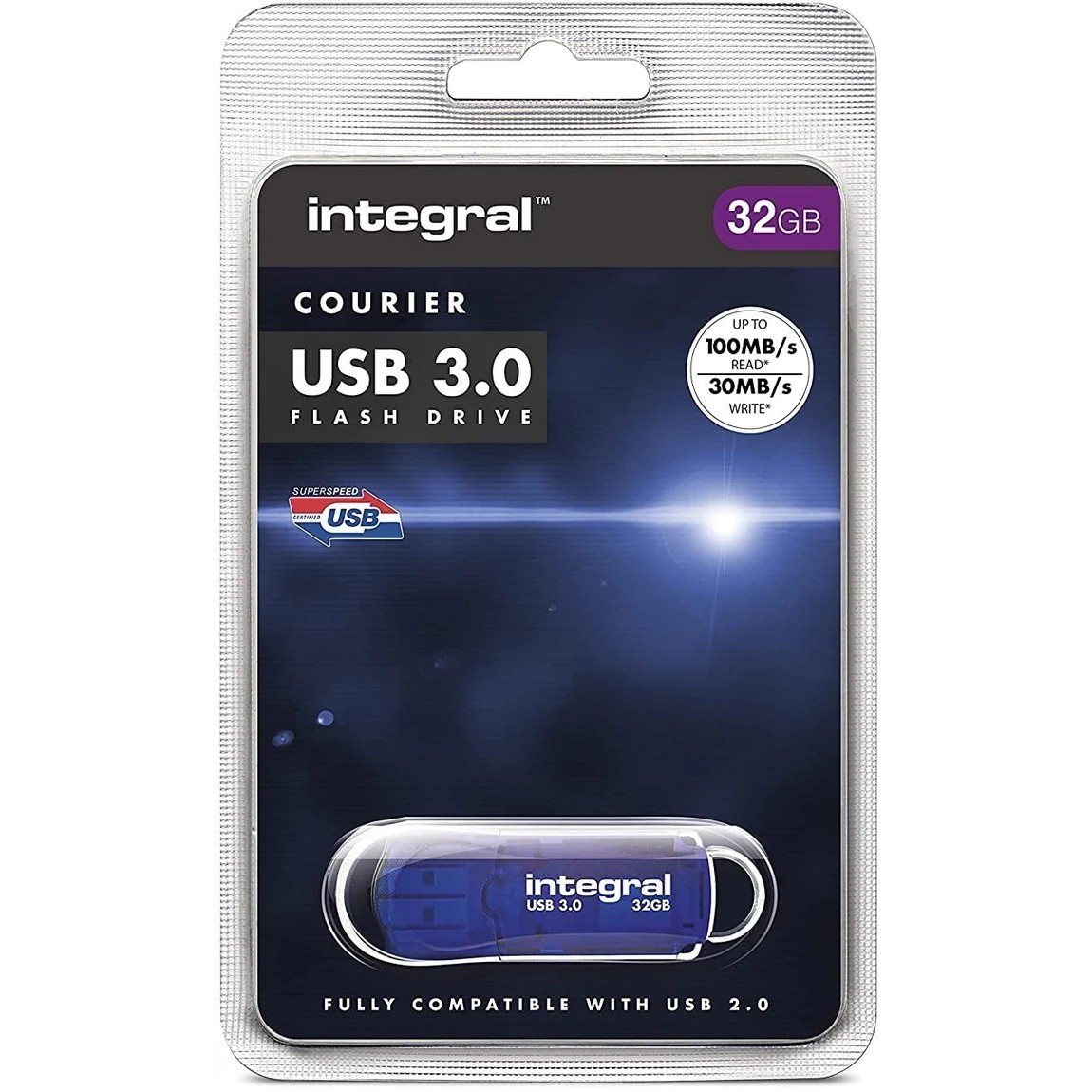 USB-флешки Integral Courier USB 3.0 64Gb