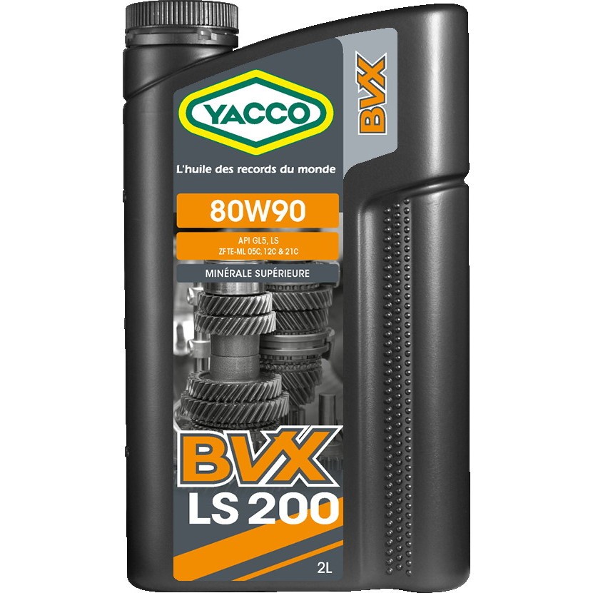 Трансмиссионные масла Yacco BVX LS 200 80W-90 2L
