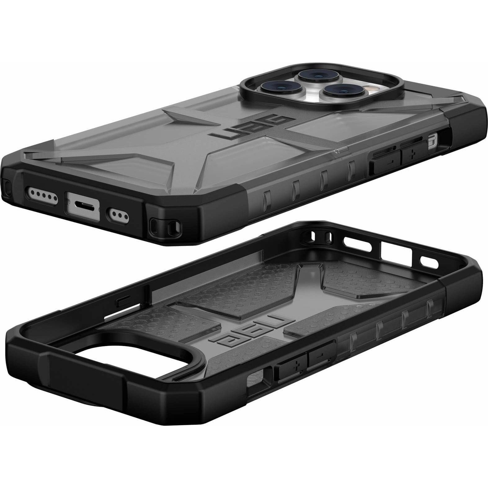 Чехлы для мобильных телефонов UAG Plasma for iPhone 14 Pro (серебристый)