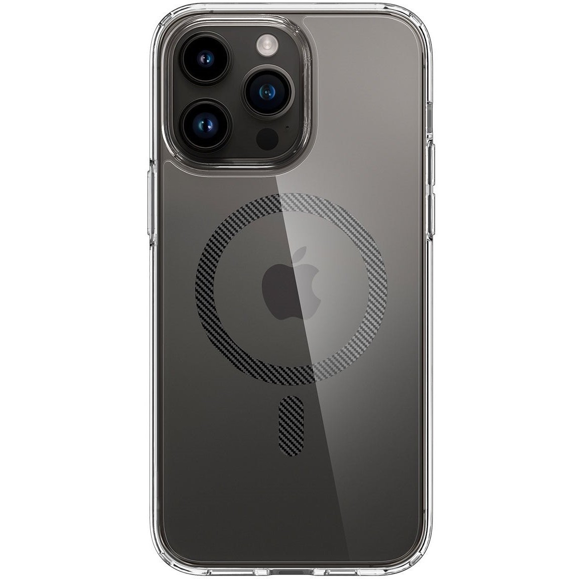 Чехлы для мобильных телефонов Spigen Ultra Hybrid (MagFit) for iPhone 14 Pro Max (черный)