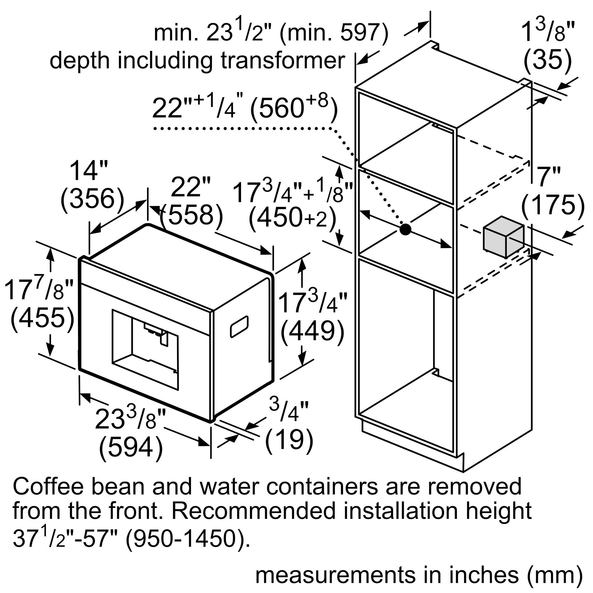 Встраиваемые кофеварки Bosch BCM 8450UC