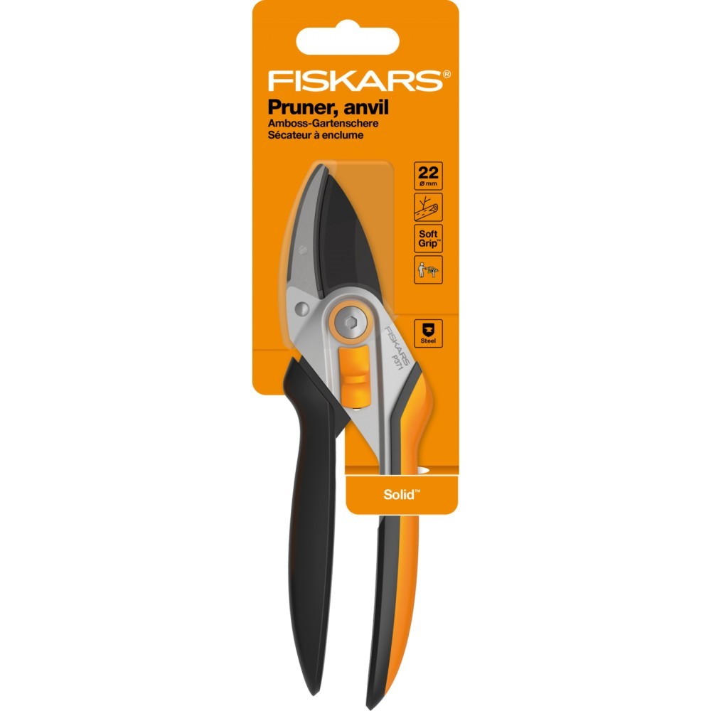 Секаторы и садовые ножницы Fiskars Solid P371