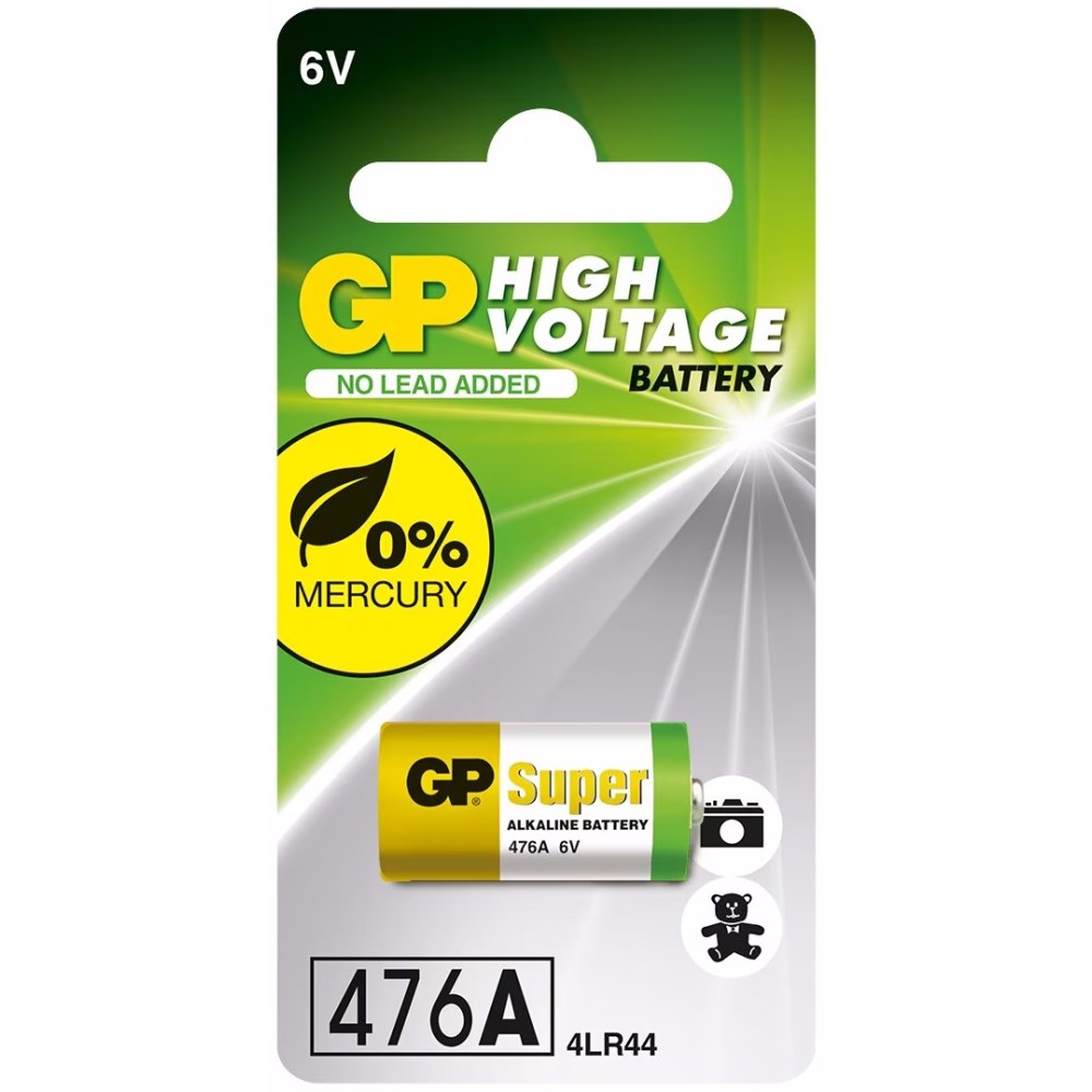 Аккумуляторы и батарейки GP High Voltage 1x4LR44
