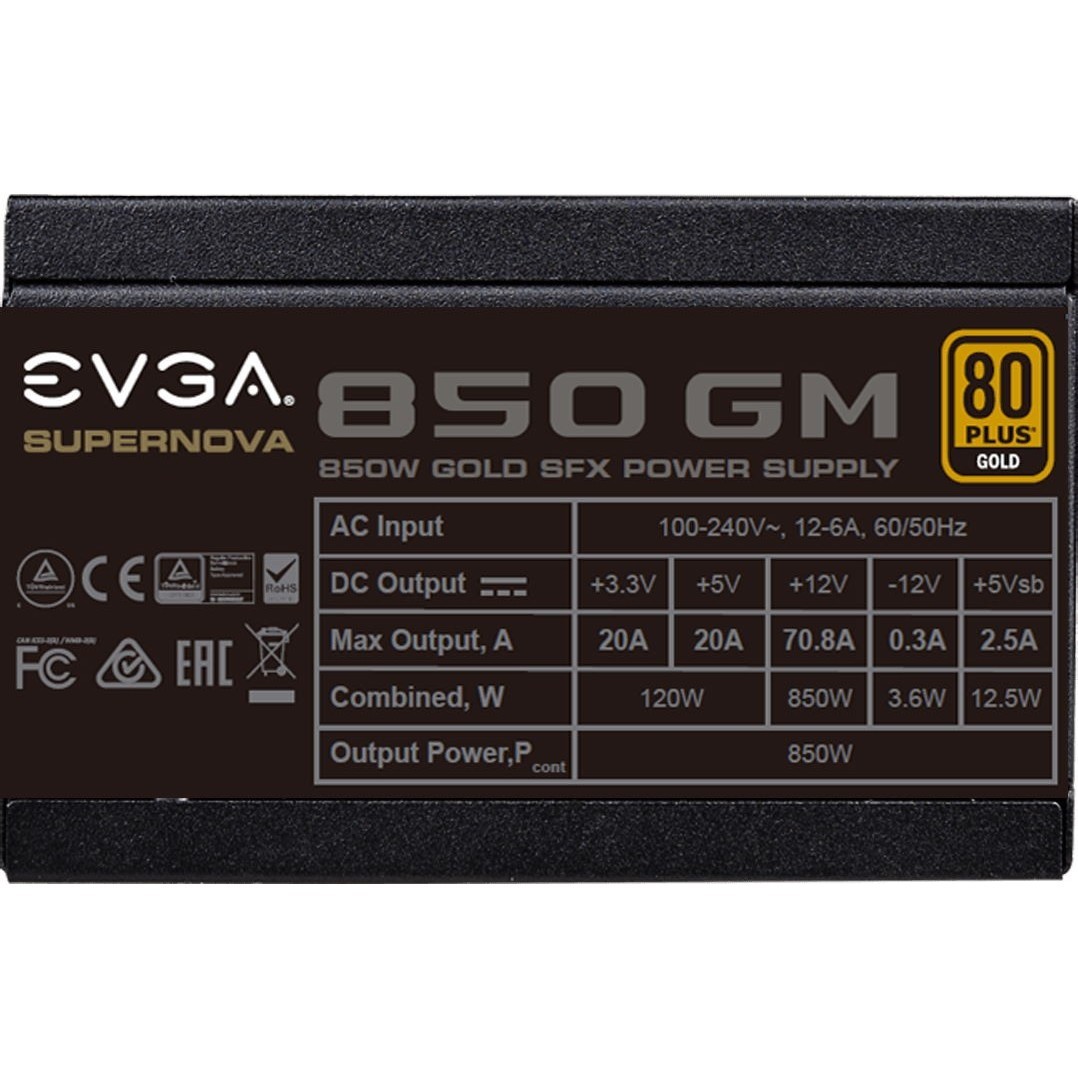 Блоки питания EVGA 850 GM