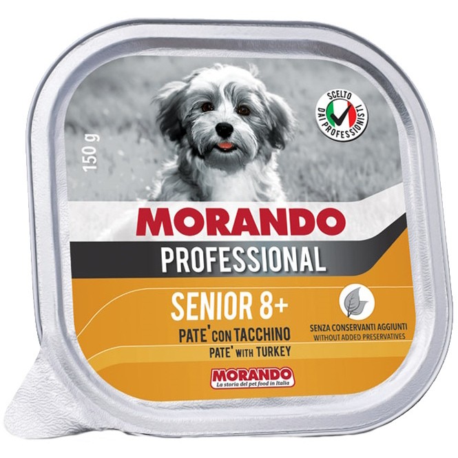 Корм для собак Morando Professional Senior Pate with Turkey 150 g 1 шт