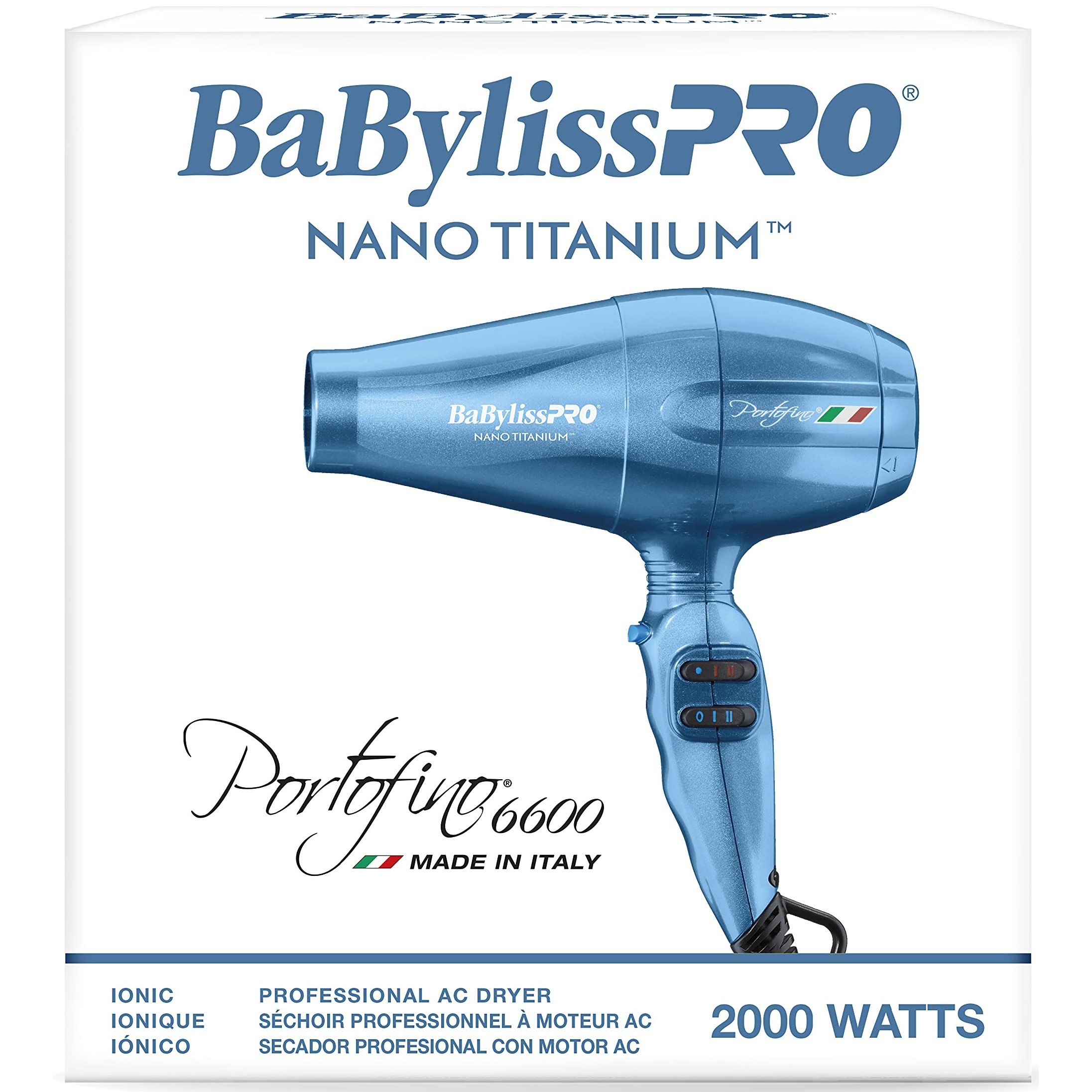 Фены и приборы для укладки BaByliss PRO Nano Titanium BNTB6610N