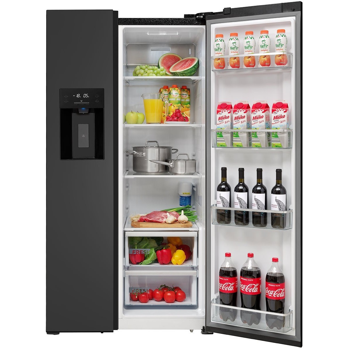 Холодильники Concept LA7691DS черный