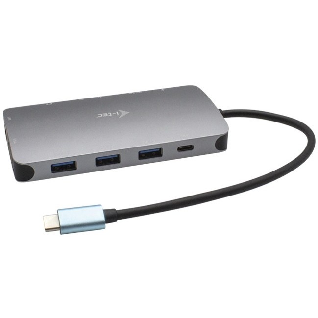 Картридеры и USB-хабы i-Tec USB-C Travel Nano Dock HDMI/VGA with LAN + Power Delivery 100 W