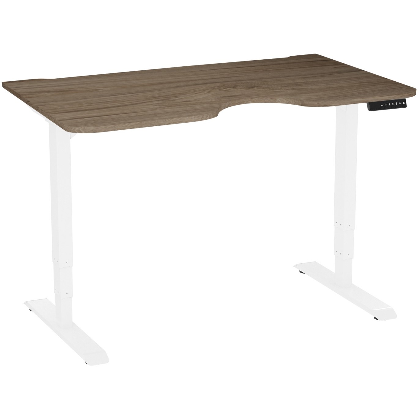 Офисные столы AOKE Motion ErgoLife 138x80 (белый)