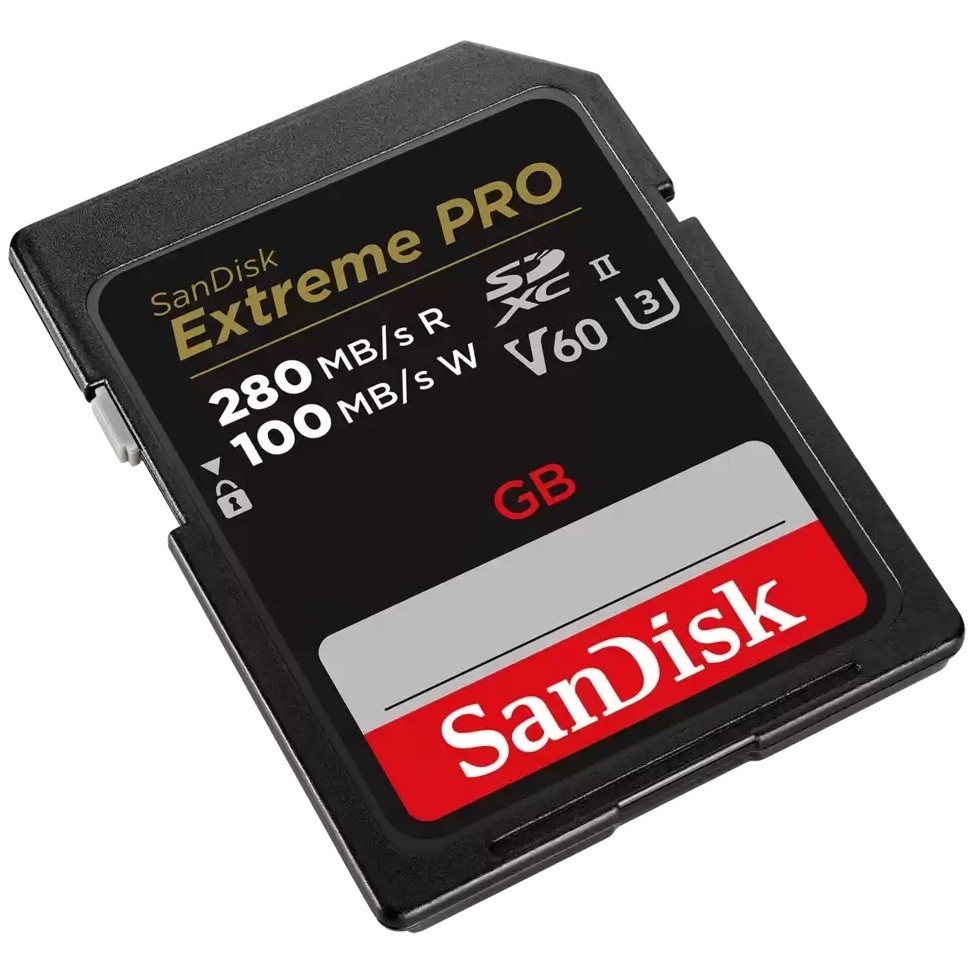 Карты памяти SanDisk Extreme Pro V60 SDXC UHS-II 128&nbsp;ГБ