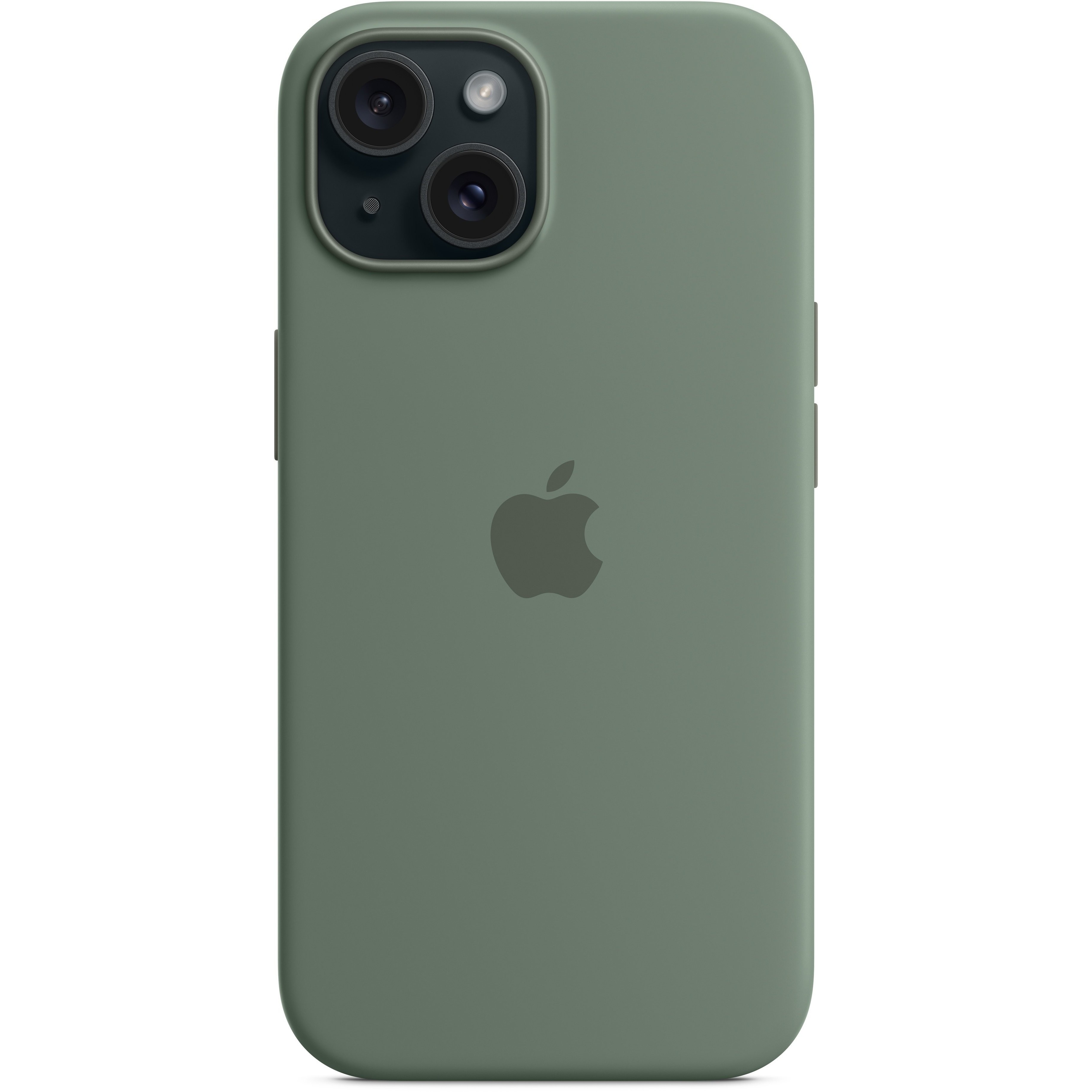 Чехлы для мобильных телефонов Apple Silicone Case with MagSafe for iPhone 15 (зеленый)
