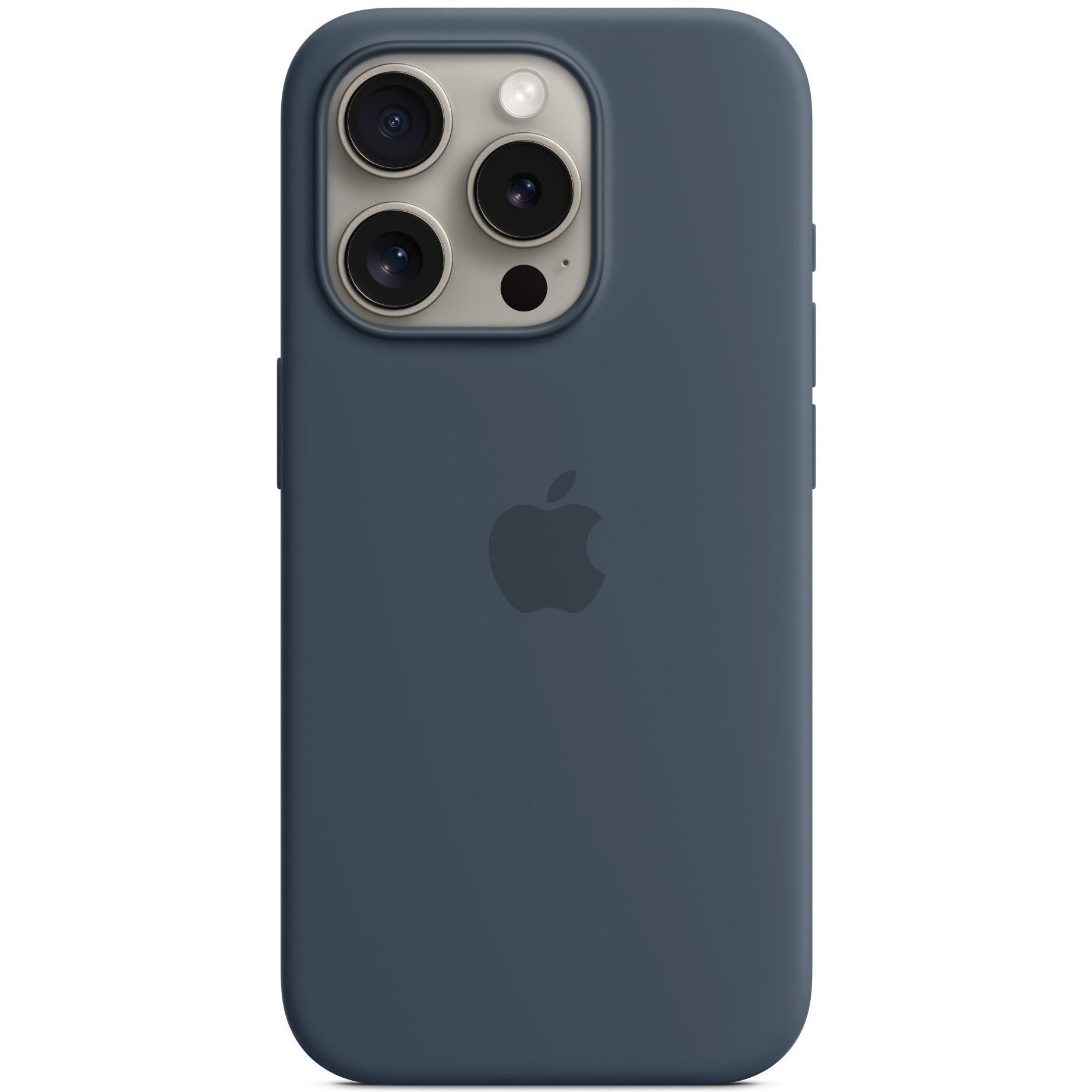 Чехлы для мобильных телефонов Apple Silicone Case with MagSafe for iPhone 15 Pro (черный)